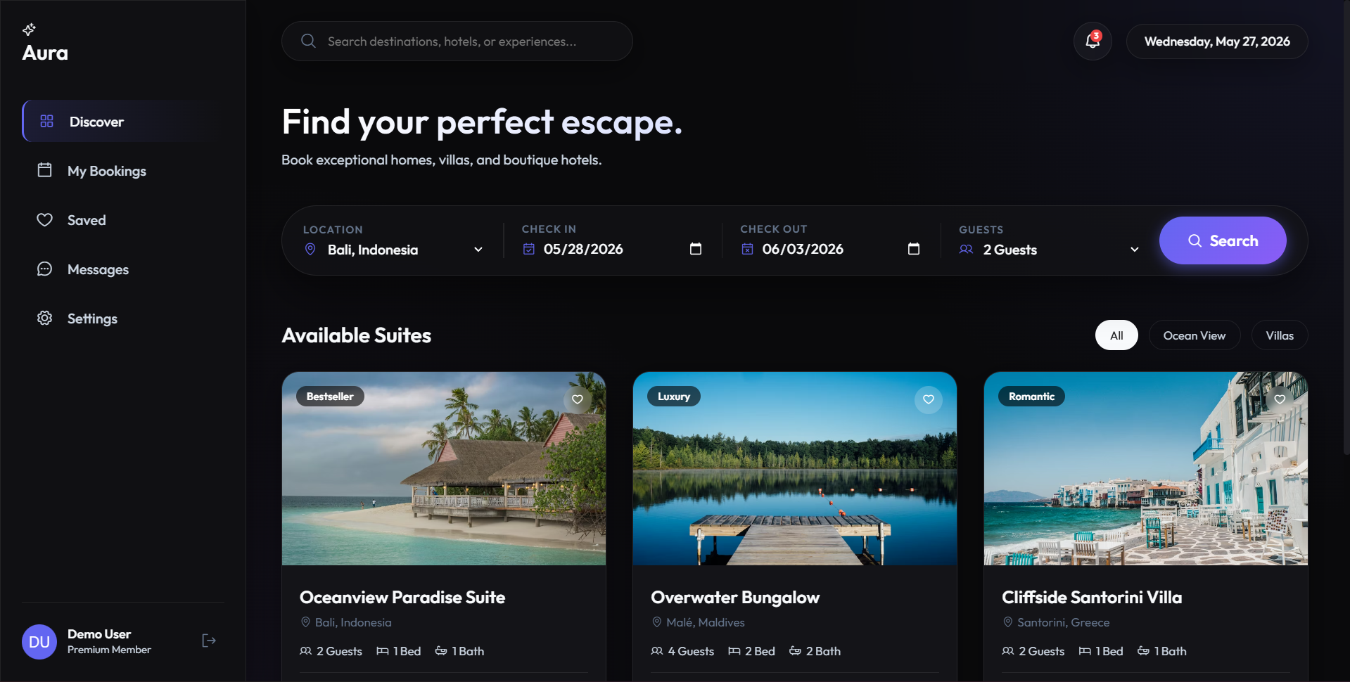 Booking System Preview 2